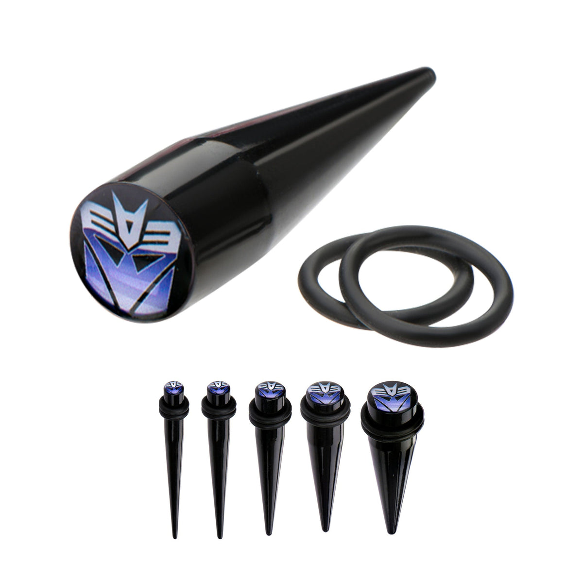 Transformers Decepticon Logo Taper