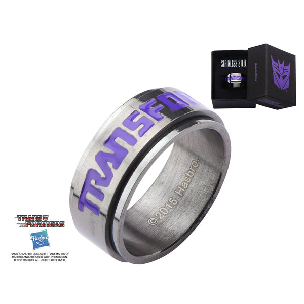 Transformers Decepticon Spinner Ring