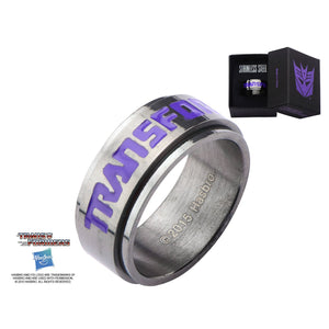 Transformers Decepticon Spinner Ring - Jewelry Brands Shop