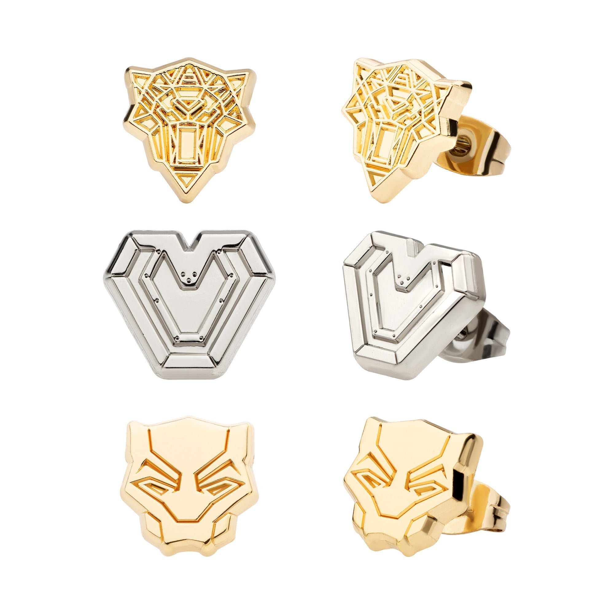 Wakanda Forever 3 Stud Set - Jewelry Brands Shop