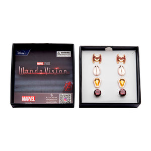 Marvel Wandavision Stud Earrings Set (4Pairs)