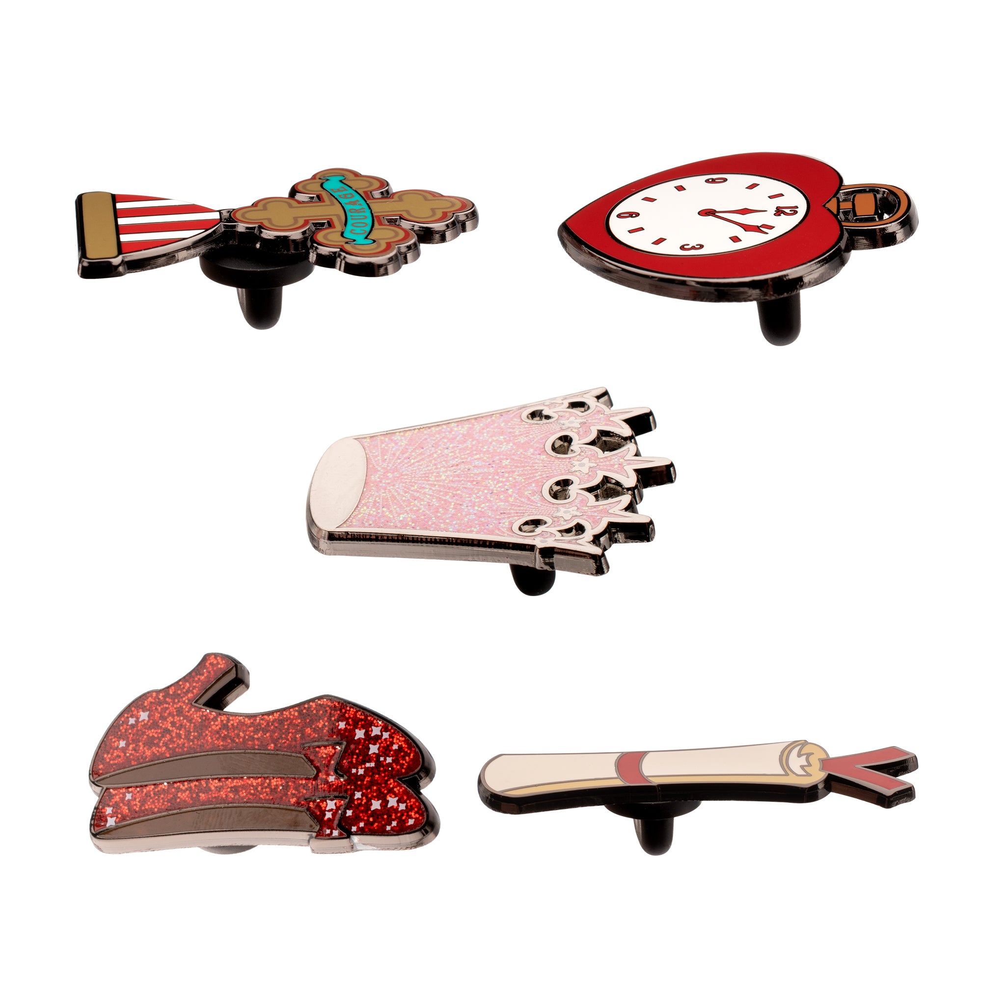 The Wizard Of Oz Icons Five Pin Set