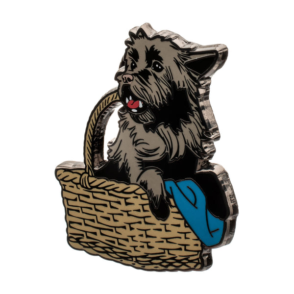 The Wizard of Oz Toto in Basket Pin