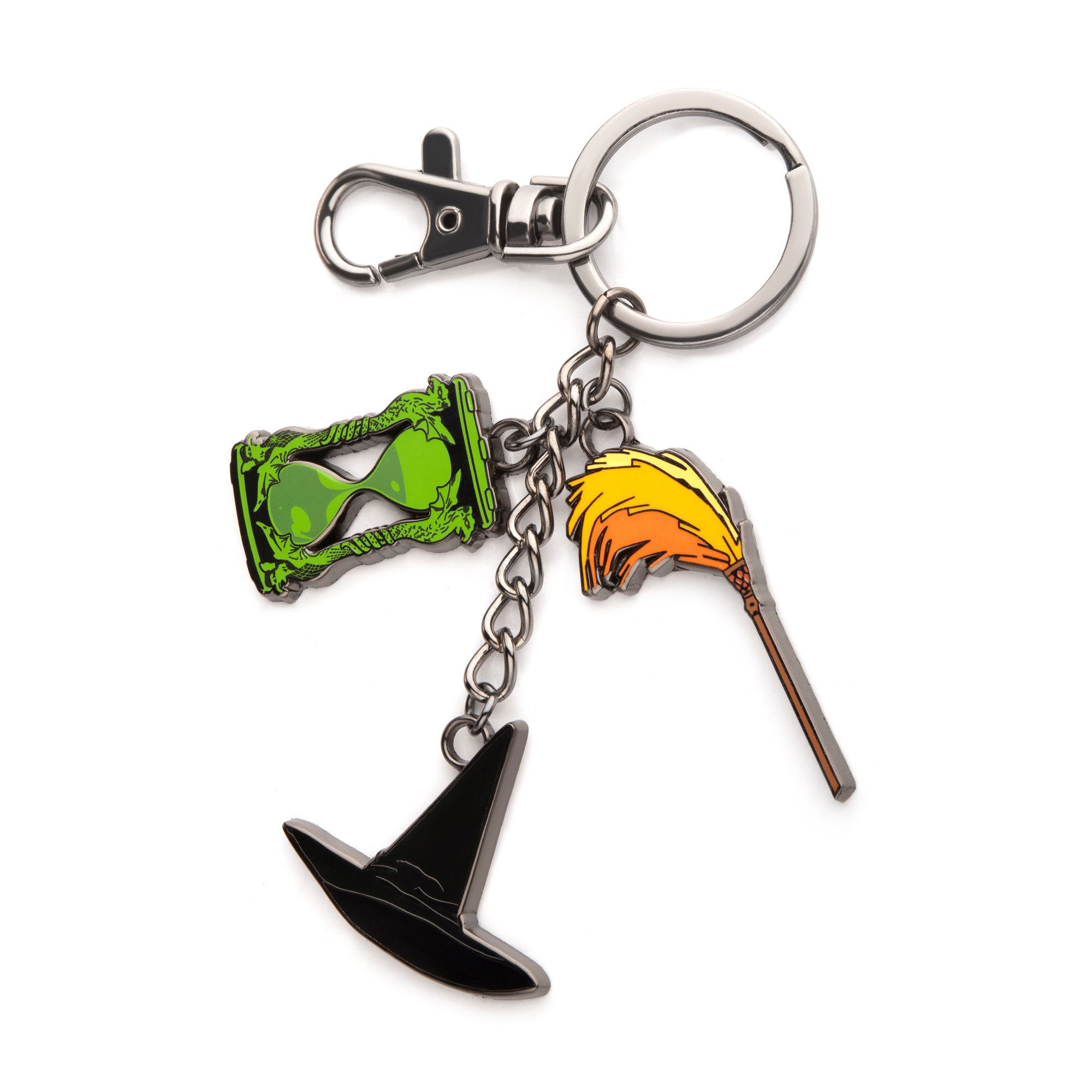 The Wizard of Oz Witch Multi Charm Enamel Keychain