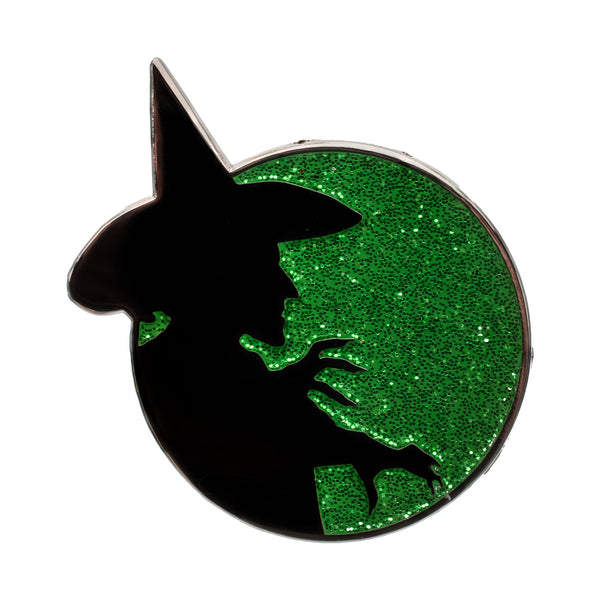 The Wizard of Oz Wicked Witch Glitter Pin