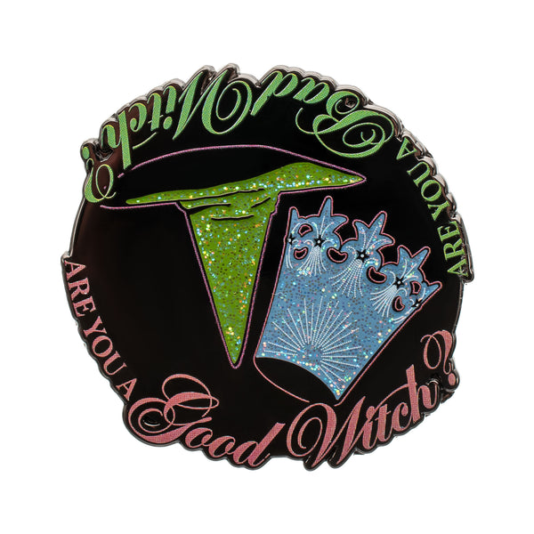 The Wizard of Oz Good & Bad Witch Pin
