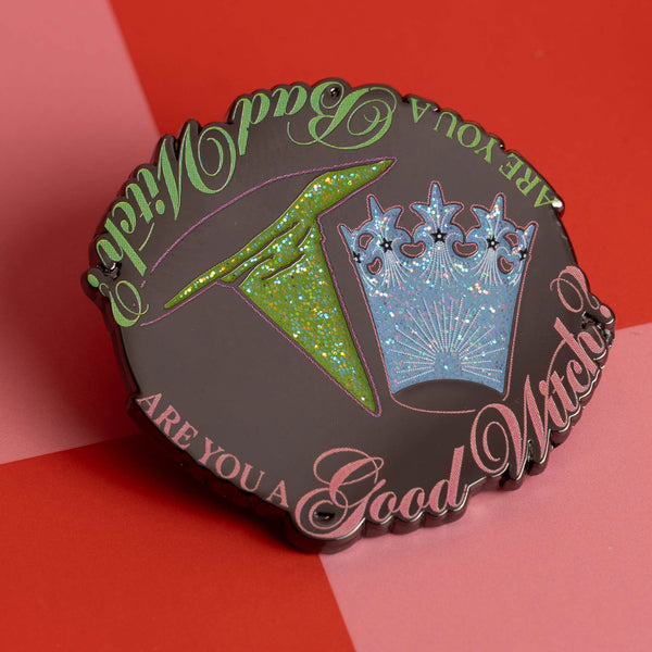 The Wizard of Oz Good & Bad Witch Pin