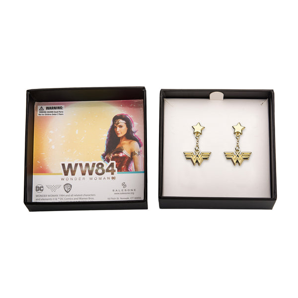 DC Comics Wonder Woman 1984 Dangle Earrings