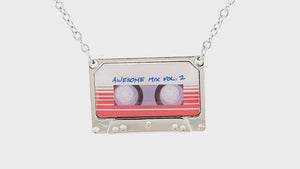 Marvel Guardians of the Galaxy Awesome Mix Vol. 2 Tape Pendant Necklace