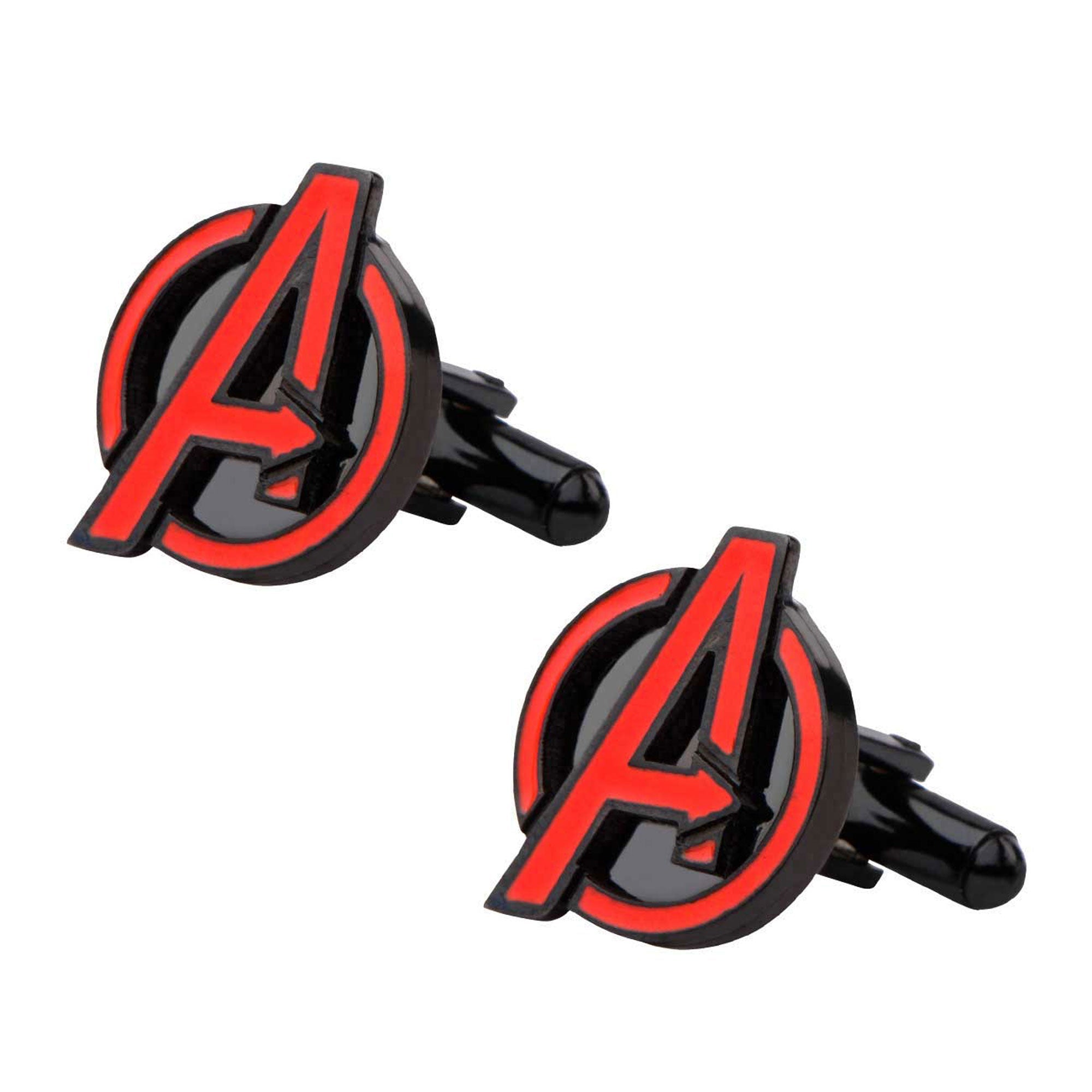 Marvel Avengers Age of Ultron Avengers Logo Stainless Steel Cufflinks