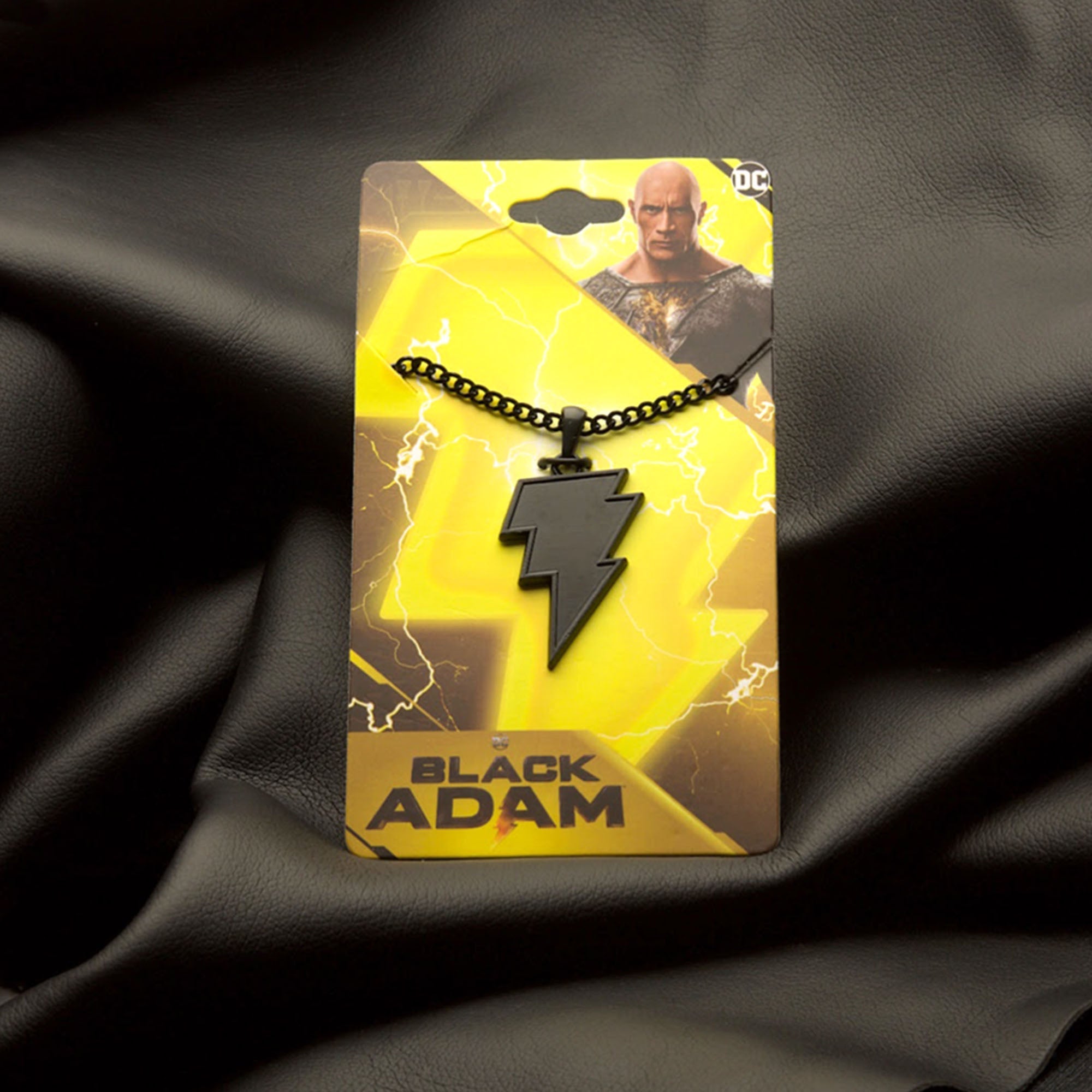 DC Comics Black Adam Black Lightning Necklace