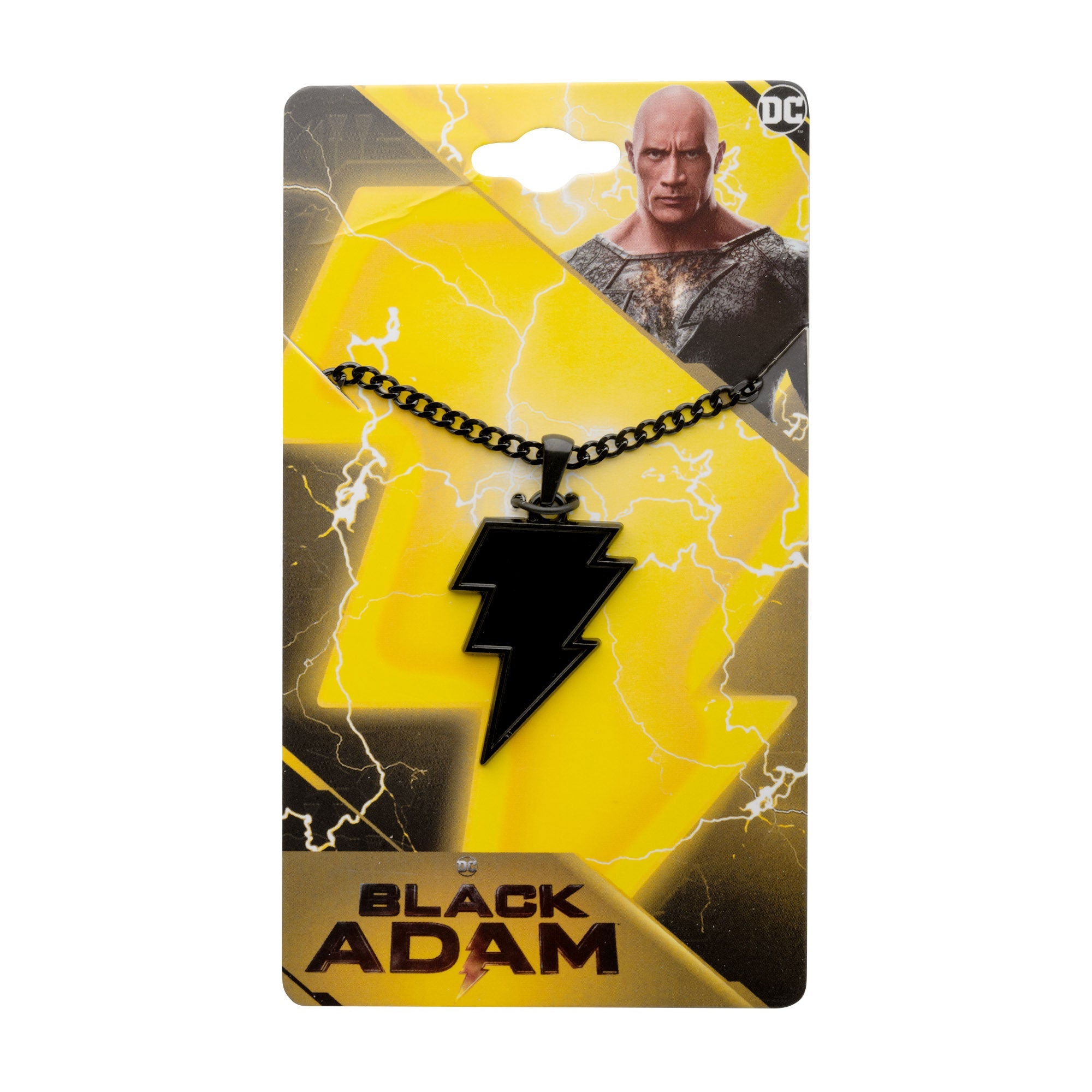 DC Comics Black Adam Black Lightning Necklace