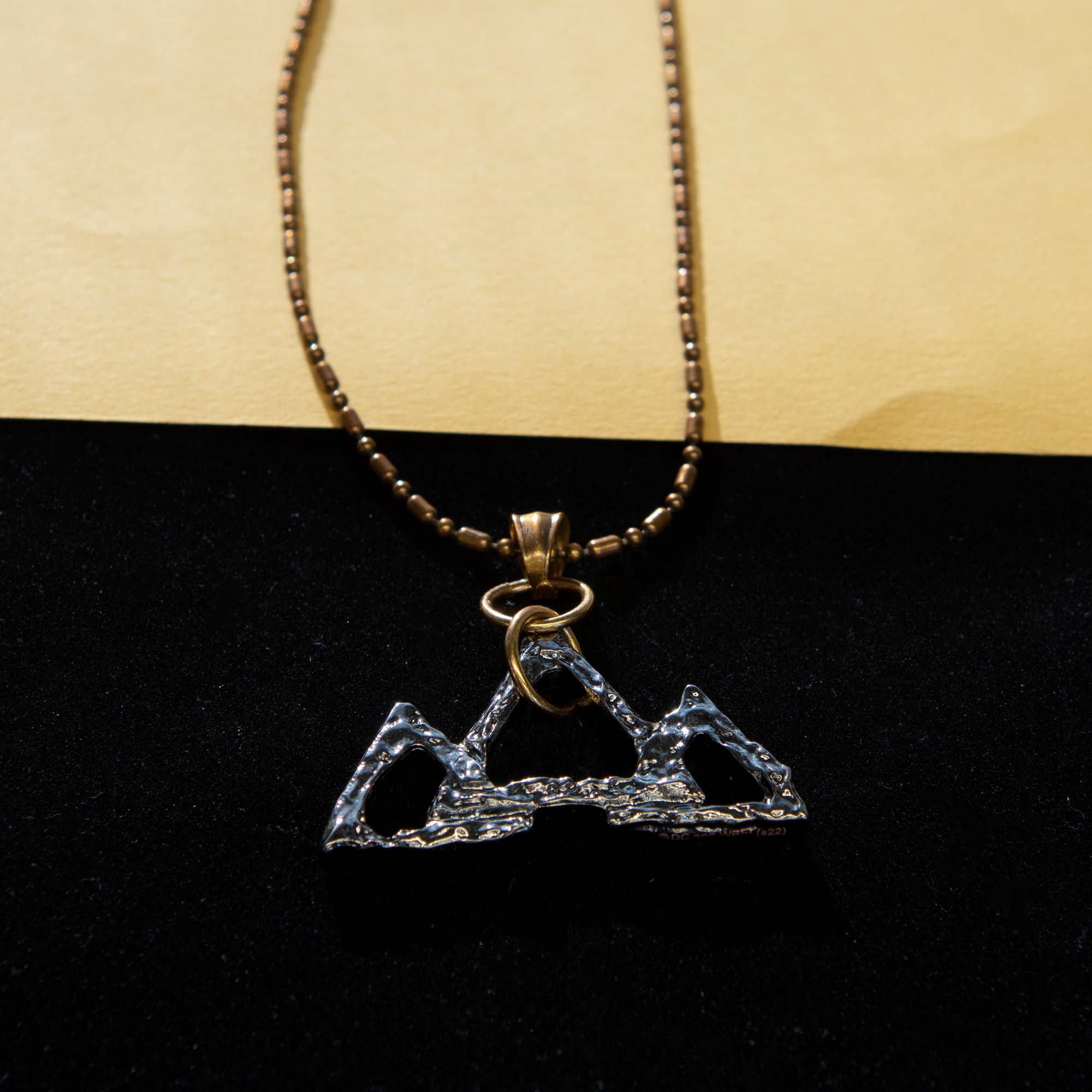 DC Comics Black Adam Triple Triangle Necklace