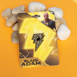 DC Comics Black Adam Lightning Bolt Pin