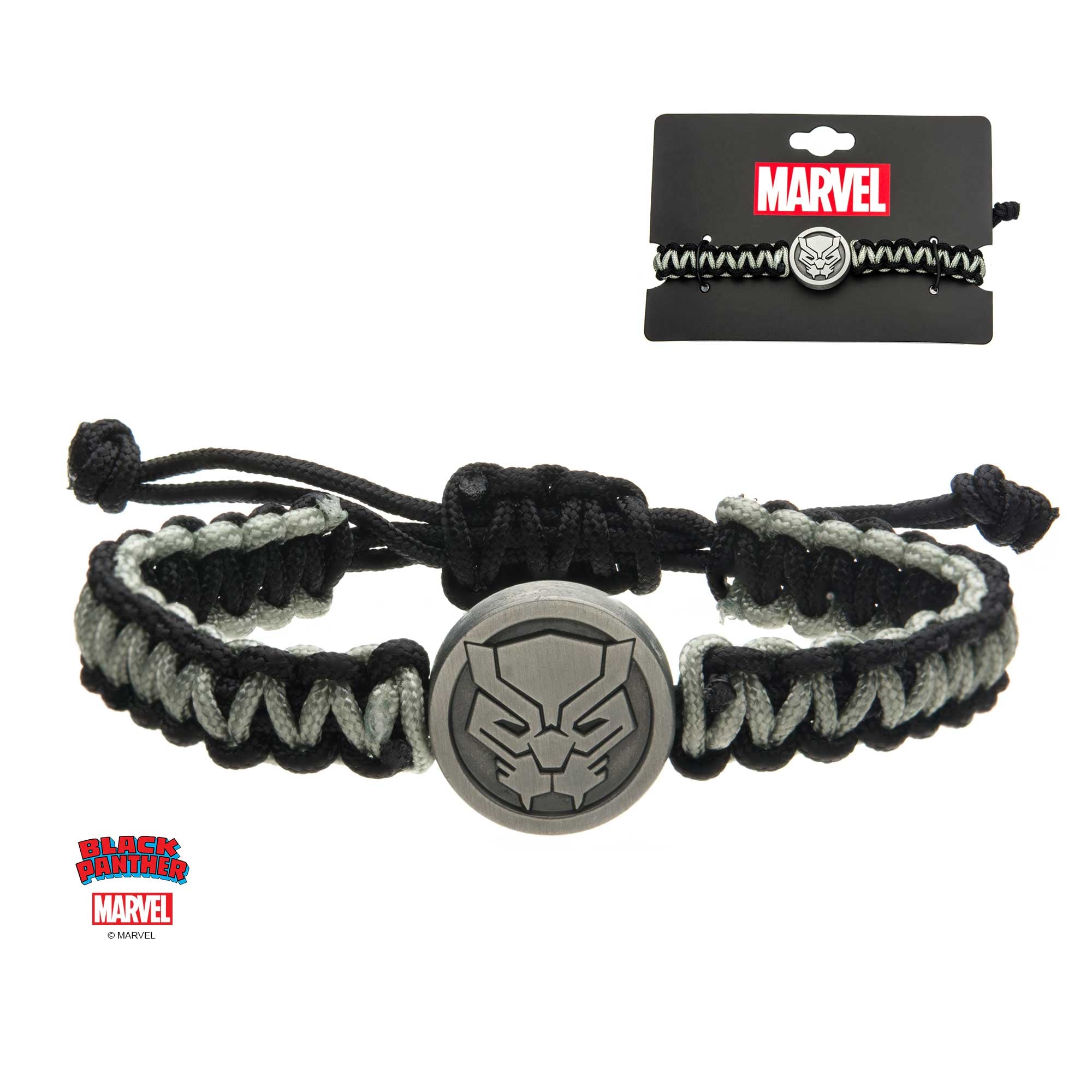 Captain America Disc Bead Bracelet, Superhero Bracelet, Marvel