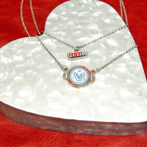 Iron Heart Reactor 2-Tiered Necklace