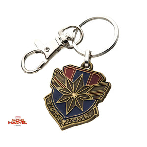 Captain Marvel Multi Color Logo Keychain