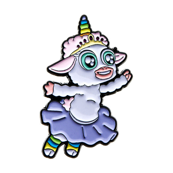 Cartoon Network Rick and Morty Lamb Tinkles Enamel Pin