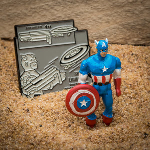Captain america lapel pin