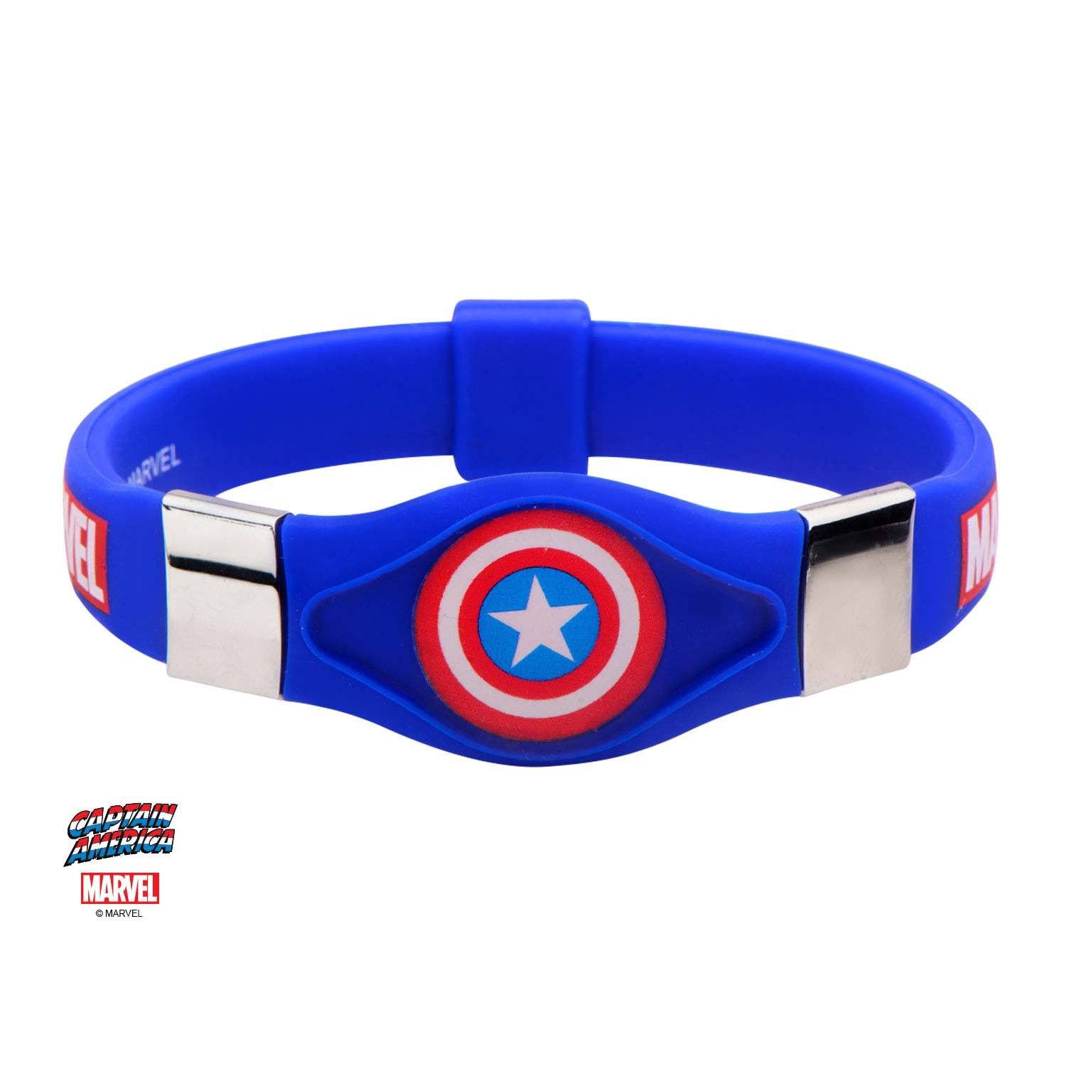 Marvel Captain America Silicone Bracelet [NOT AVAILABLE]