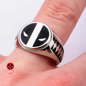 Marvel Deadpool Logo Ring