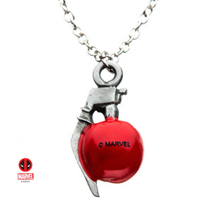 Marvel Deadpool Grenade Pendant Necklace