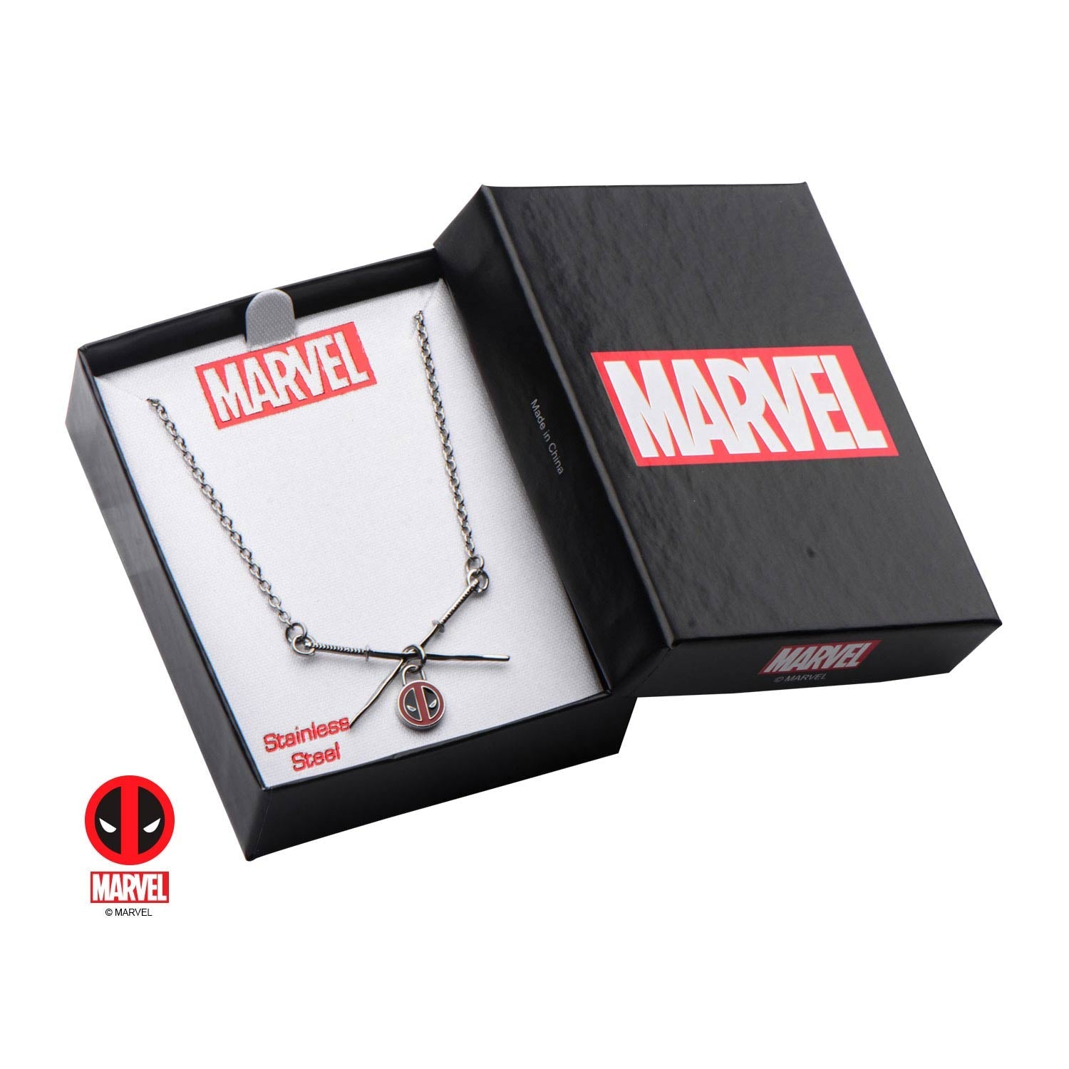 Marvel Deadpool Sword Logo Pendant Necklace [COMING SOON]