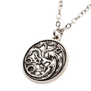 Game Of Thrones: House Of The Dragon Targaryen Sigil Pendant Necklace