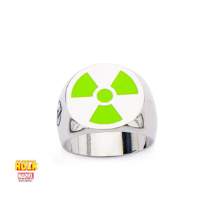 Marvel Green Radioactive Hulk Logo Ring [NOT AVAILABLE]