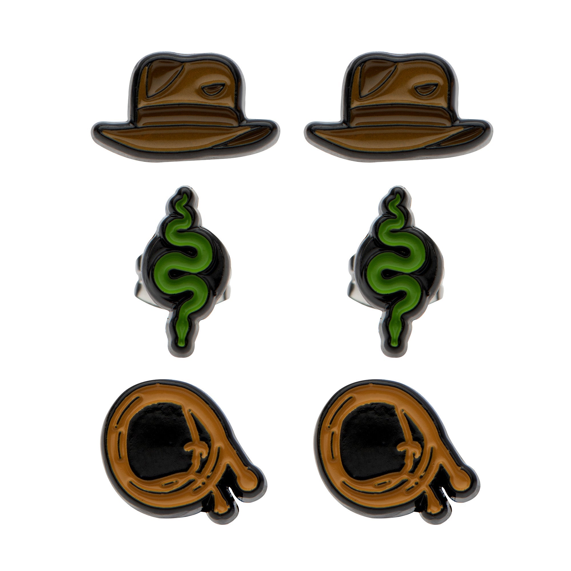 Indiana Jones 5 Enamel Stud pack (3pairs)