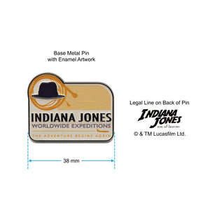 Indiana Jones 5 Worldwide Expeditions Pin [NOT AVAILABLE]