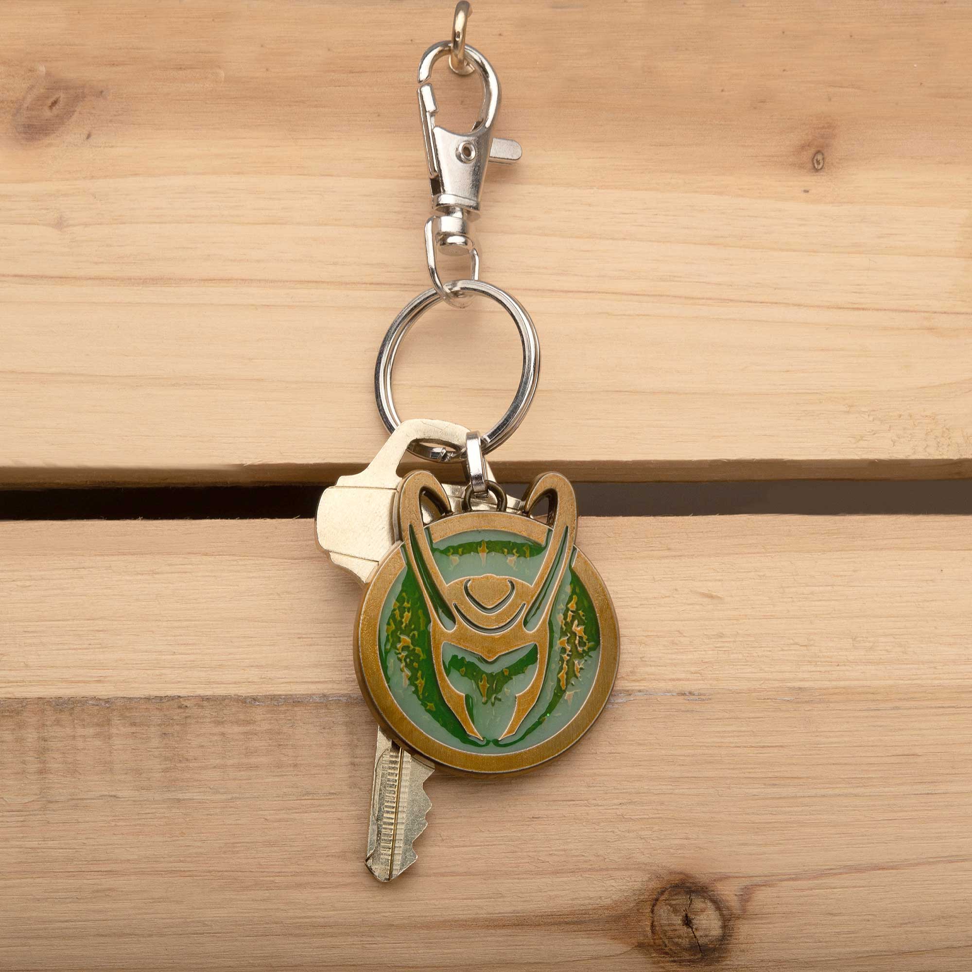 Marvel Loki Helmet Keychain