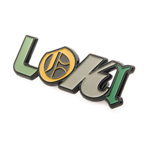 Marvel Loki Logo Lapel Pin