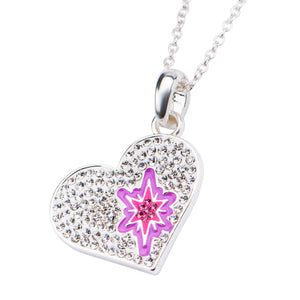 My Little Pony Twilight Sparkle Cutie Mark Bling Silver Plate Pendant with Chain