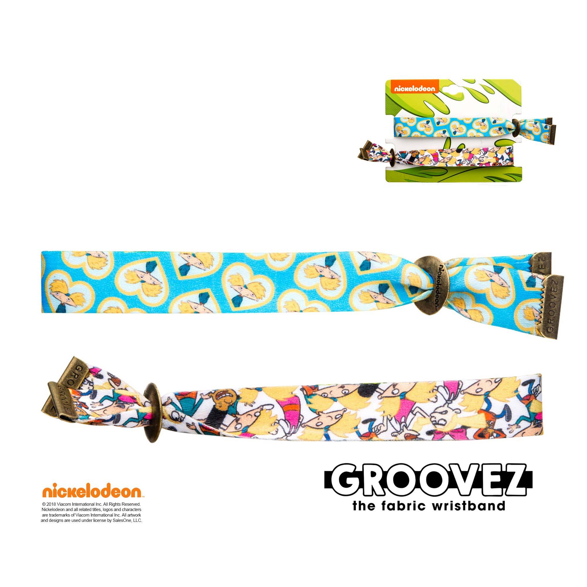 Nickelodeon: HEY ARNOLD! Grooves (tm) Fabric Bracelet Set