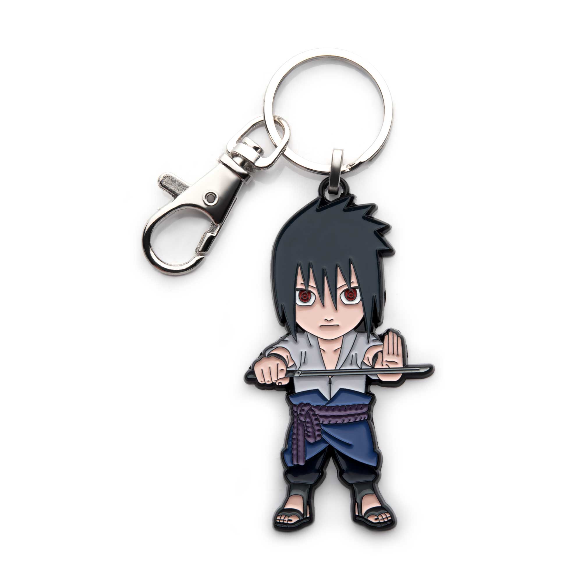 Naruto Shippuden Chibi Sasuke with Sword Keychain