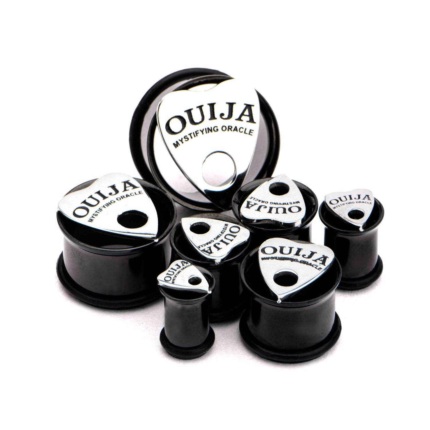 OUIJA Cut Out "Mystifying Oracle" Single Flared Plug [NOT AVAILABLE]