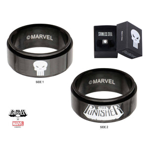 Marvel Punisher Spinner Ring