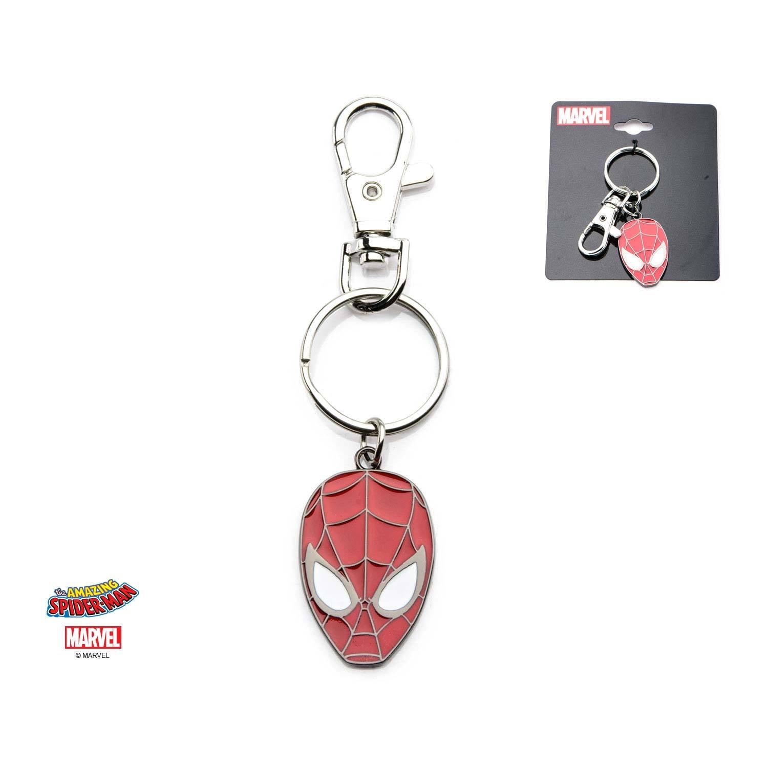 Marvel Spider-Man Face Keychain
