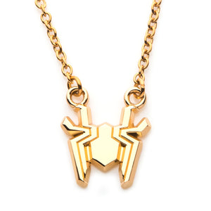 Marvel Spider-Man: No Way Home double-hung Spider logo necklace