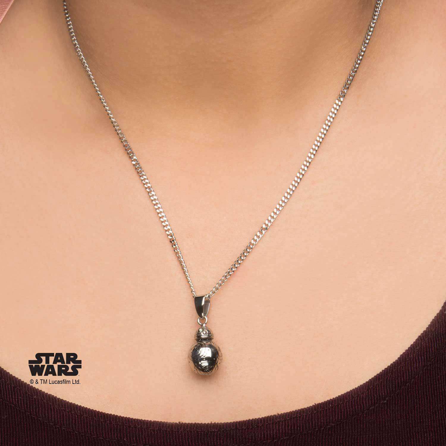 Star Wars Episode 7 3D BB-8 Pendant Necklace