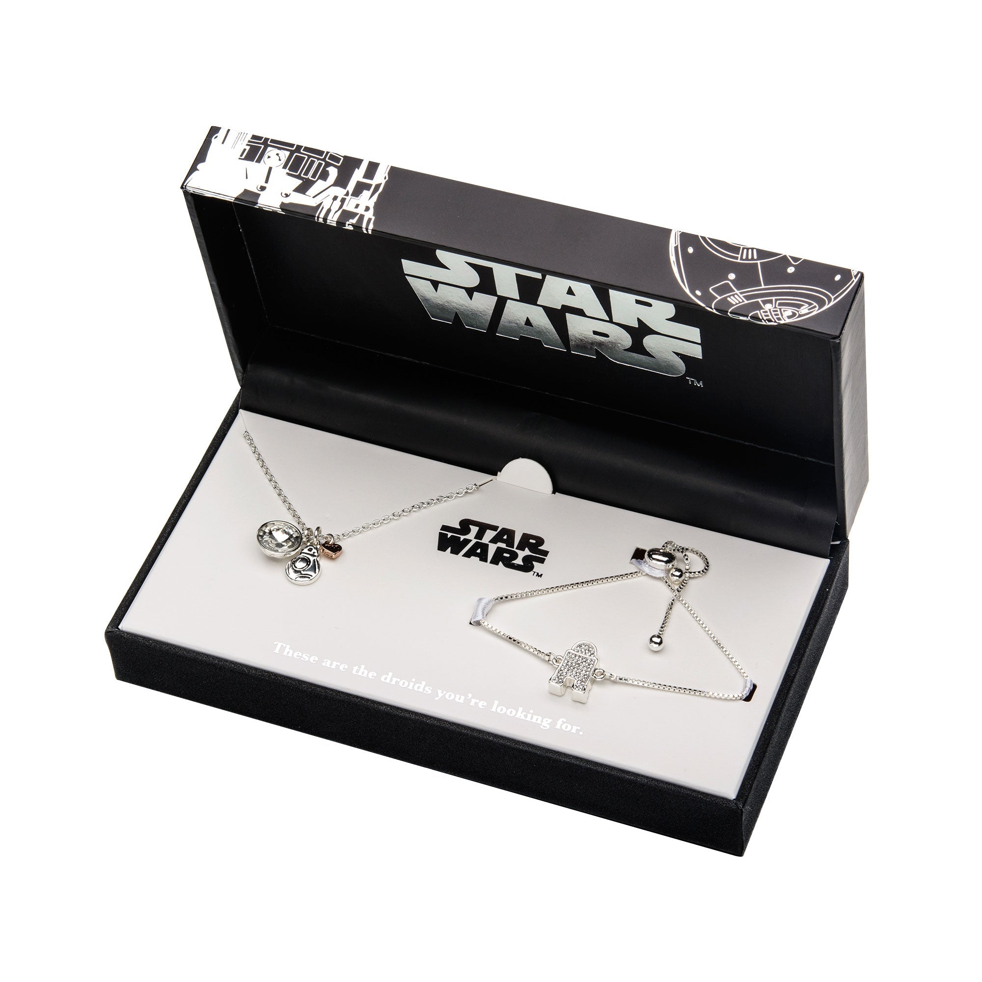 Star Wars Episode 7 Bb-8 and R2-D2 Bracelet Set