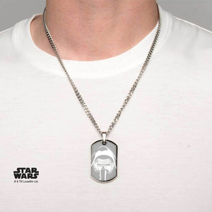 Star Wars Episode 7 Kylo Ren Dog Tag Pendant Necklace