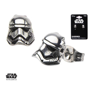 Star Wars Episode 7 3D Stormtrooper Stud Earrings