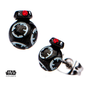 Star Wars Episode 8 3D BB-8 Stud Earrings