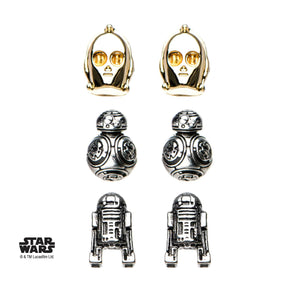 Star Wars Episode 8 Droid Stud Earrings Set