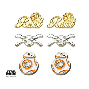 Star Wars Episode 8 Resistance Stud Earrings Set