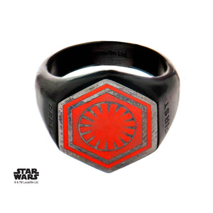 Star Wars Episode 8 Fist Order Signet Ring