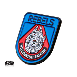Star Wars Episode 8 Rebels Millennium Falcon Lapel Pin
