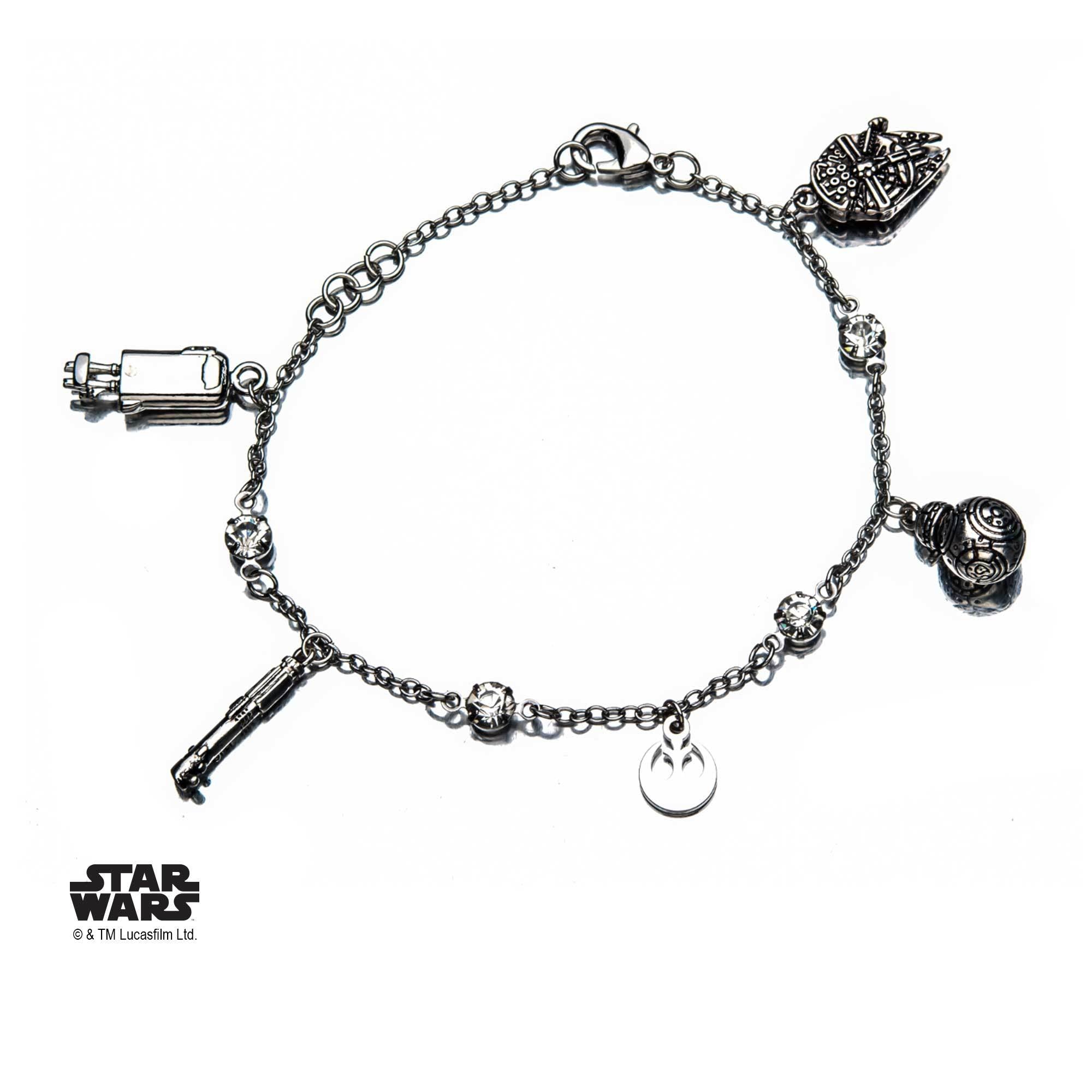Star Wars Episode 8 Rey Charm Bracelet